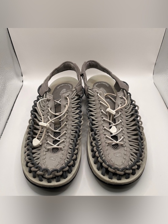KEEN UNEEK Men’s Size 12 Classic 2 Cord Sneakers Grey/Drizzle 1027434 EUC main image 7